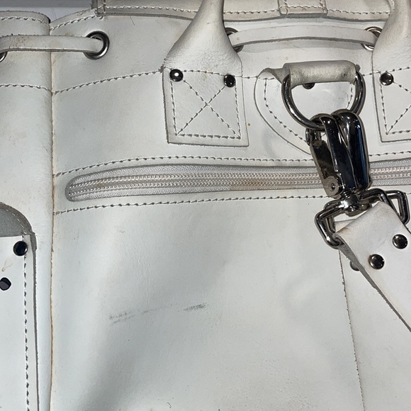 Grafea Leather Oreo Backpack RARE - Picture 4 of 5